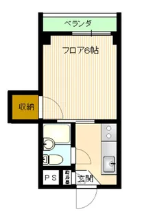 キャンパスマンション【3階】の間取り
