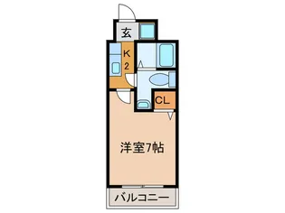 森之宮フォレストガ-ディアン【3階】の間取り