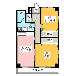 TAKEX12【2階】の間取り