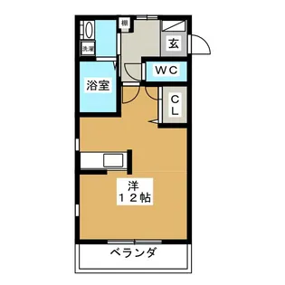 BELL ROSE【1階】の間取り