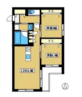 CIELO【1階】の間取り