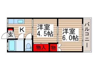 清和マンション【3階】の間取り