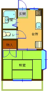 ベルハイム【1階】の間取り