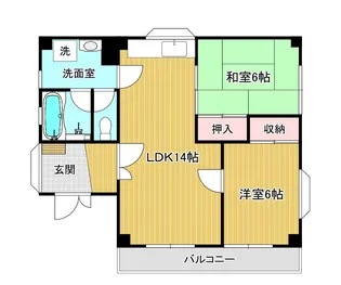 松尾ビル【3階】の間取り