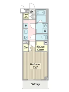 ハイツ アイランド公津の杜【2階】の間取り