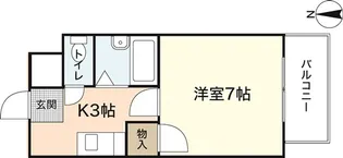 シンフォニー24【2階】の間取り