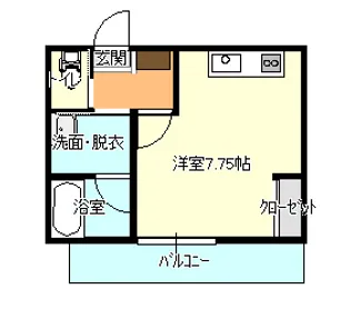 アガイティーダ【3階】の間取り