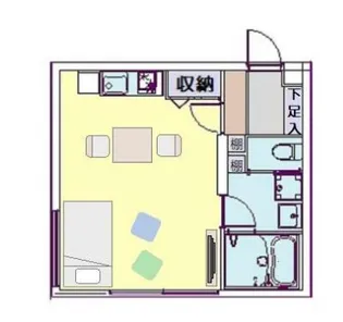 ベイシティ【1階】の間取り
