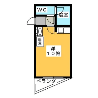 ジュネスヤイヅ【4階】の間取り