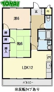 マンション山本【2階】の間取り