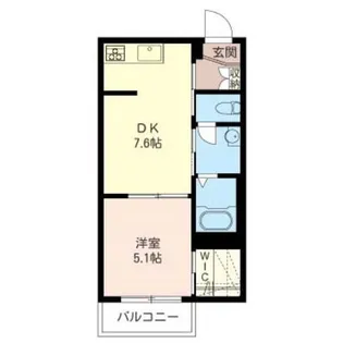 ネオフラッツ【1階】の間取り