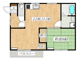 サンシャインI【2階】の間取り