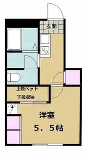 グリーンフィールド岩切C【1階】の間取り