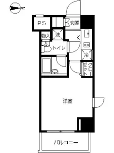 スカイコート板橋弐番館【3階】の間取り