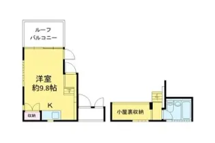 モデリアブリュット北参道【4階】の間取り