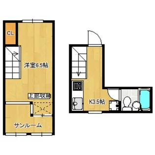 アンドギャラリービル【2階】の間取り