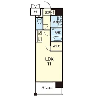 ライズ大津IV【5階】の間取り