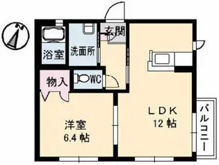 ハイマート(Heimat)【1階】の間取り