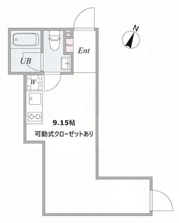 LaLa THIRA【1階】の間取り