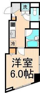 アメニティフラッツ【3階】の間取り