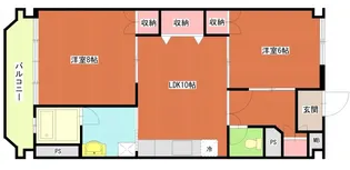 京橋ビル新館【4階】の間取り