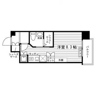 アルク瑞鳳殿【6階】の間取り