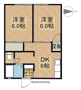 ハウスアイ【2階】の間取り