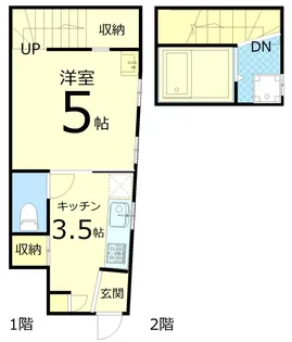 CASA Asteria fukushima VI【1階】の間取り