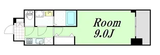 スプランディッド淀屋橋DUE【3階】の間取り