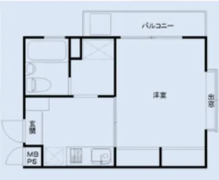 菱和パレス世田谷千歳台【2階】の間取り