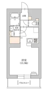 アラモファミリア杉崎町【2階】の間取り