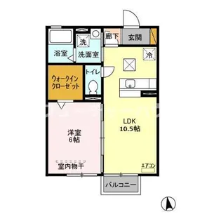ディアーナ【1階】の間取り