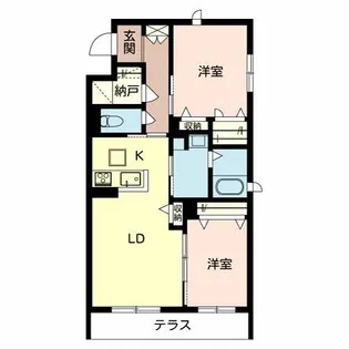 Dear Verger【2階】の間取り