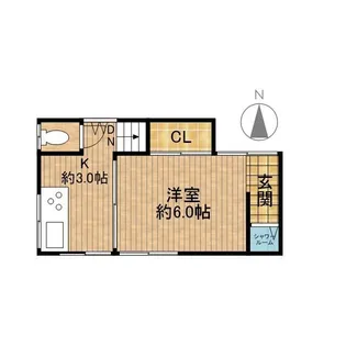 石島戸建【1階】の間取り