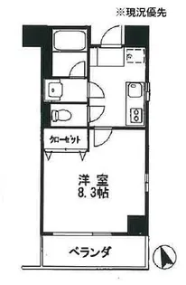 ティアラプラザ【2階】の間取り