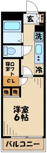 レオパレスさざんか(36814)【3階】の間取り