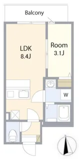 Solana南流山【3階】の間取り