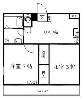 菊地ビル【2階】の間取り