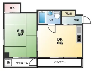 ライフコート【2階】の間取り