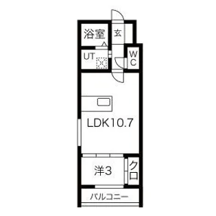 マリアロッソ弥富ベリアス【2階】の間取り