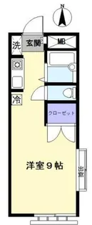 テラス成田西【2階】の間取り
