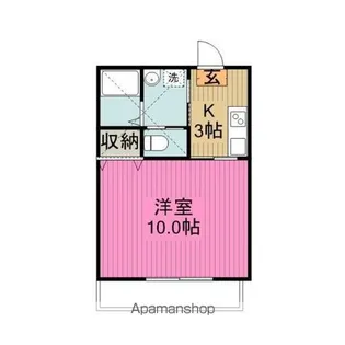 ティダKM【1階】の間取り