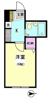 メゾン戸越公園【1階】の間取り