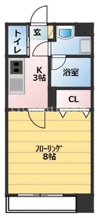 belle・crest【7階】の間取り
