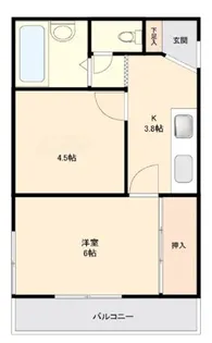 グリーンヒル徳丸【2階】の間取り