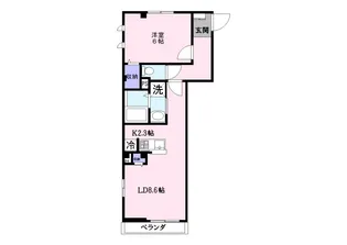 グレイスコート赤堤【2階】の間取り