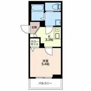 ベレオ【2階】の間取り