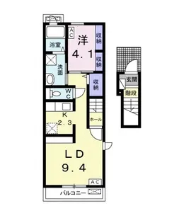 グラン フォレスト【2階】の間取り