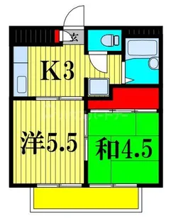 フジマンション【1階】の間取り