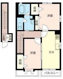 パリオリ【2階】の間取り